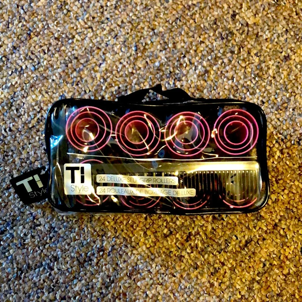 Ti-style 24 deluxe self grip hair rollers‎